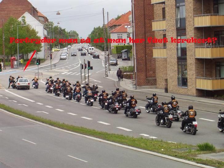 Sjove billeder - Sådan går det når man roder med Hells angels billede 9