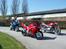 Mens Knud er til møde... - Lørdag 25. april: Ved Engelholm holdt vi den første pause, så der blev taget lidt billeder. Fra venstre er det: BMW K1200RS, Honda VFR 750 og Suzuki GSX 750E