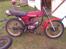 Puch Monza - Så er der kommet 18 tommer hjul på.
Bremseskiven er fra en RD 125, så mon ikke den kan bremses ned fra 30?
Der kommer en hovedcylinder på fra en Honda VF 1000, så burde den nok kunne bremses op på forhjulet.
