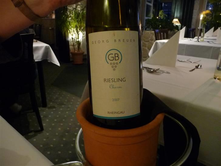 Harzen efterårsferien 2009. - Vinen er fantastisk og 23 euro er da en OK pris   ;0) billede 14