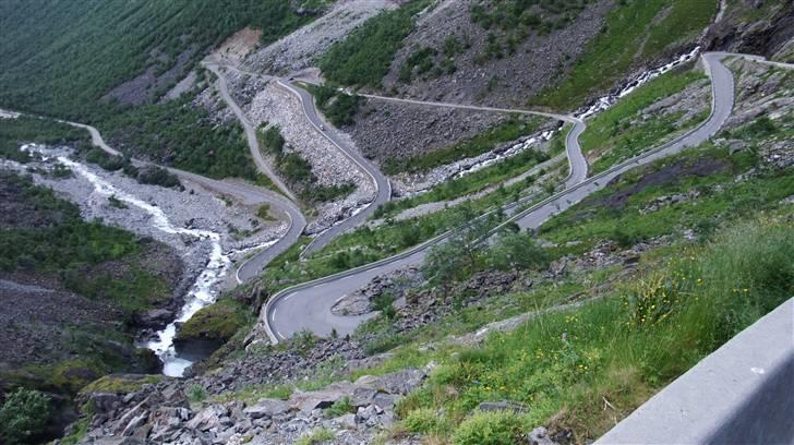 Tur til Polarcirklen, Norge sommeren 2009 - Trollstigen - FEEED vej! :-) billede 43