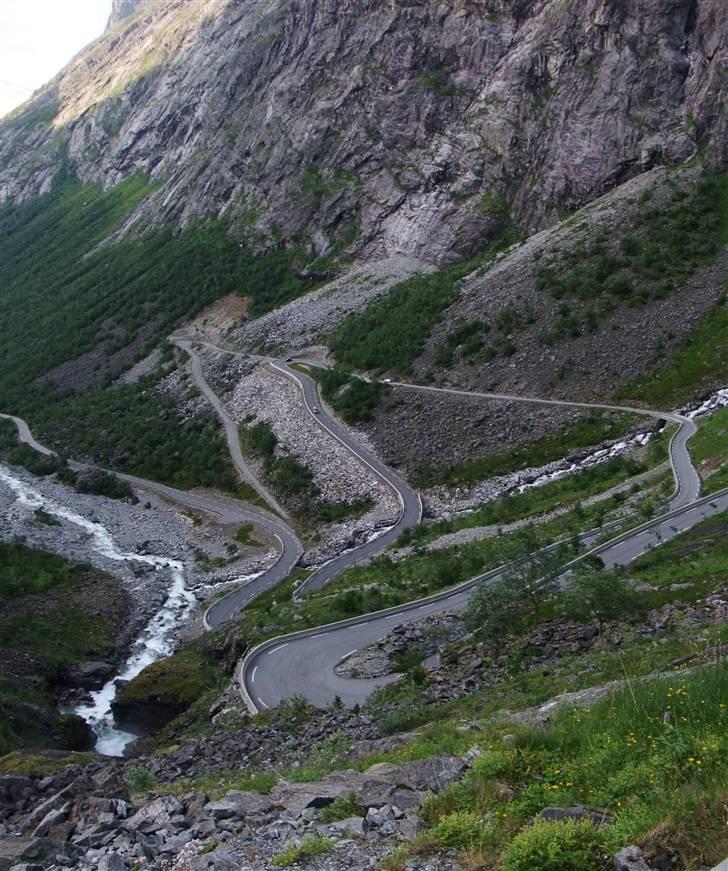 Tur til Polarcirklen, Norge sommeren 2009 - Trollstigen billede 44