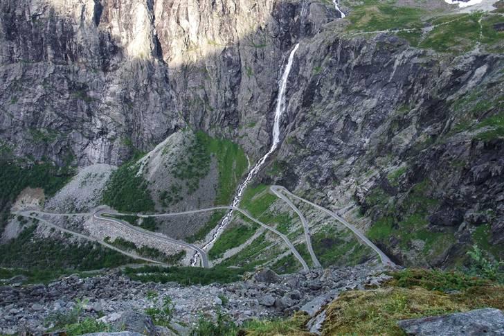 Tur til Polarcirklen, Norge sommeren 2009 - Trollstigen billede 45