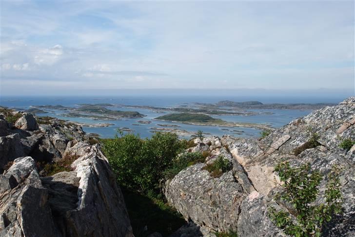 Tur til Polarcirklen, Norge sommeren 2009 del 2 - Udsigt fra toppen af Torghatten billede 106