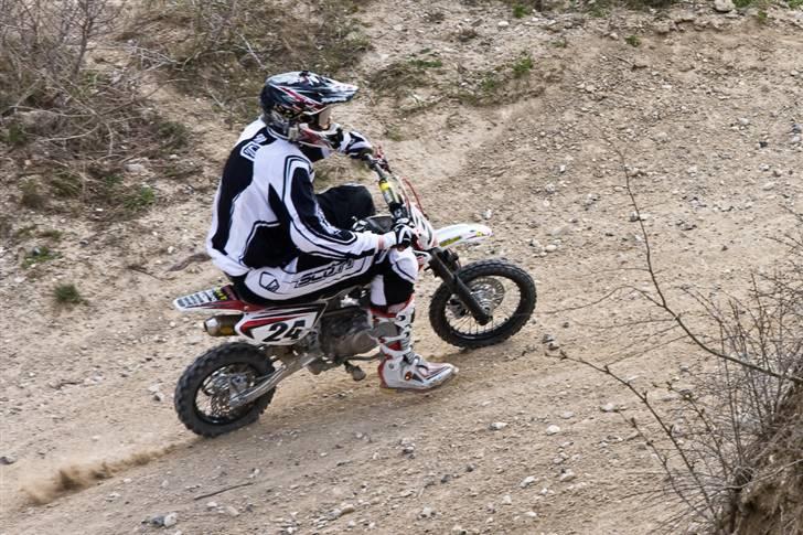 Pitbike cross på hedelandet billede 34