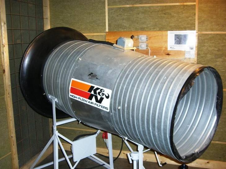 Hos MR. Dyno igen. - Vindtunnel...... Virker sku. :O) billede 7