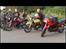 Daltonture - onboard-fotos - Jylland (Vendsyssel) 2010
Tur med Brainie (RD 350), Joe (RD 350), Bruno (SZR 660), Steven (400 Bandit) og Smokey (Kawa Z 750/900)
Slut-pause på rasteplads ved Vodskov. Fra v: Joe, Bruno, Steven, Stevens pass., Smokey