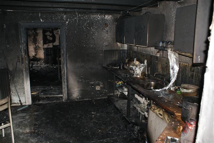 Indbrud/brand i Hatten MC - Der var engang et køkken.. billede 27