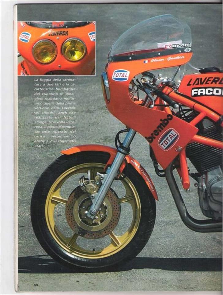 Laverda 1000 Endurance ex-Works Motoplast billede 12