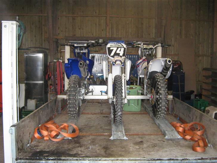 Trailer stativ til 3 stk cross billede 3