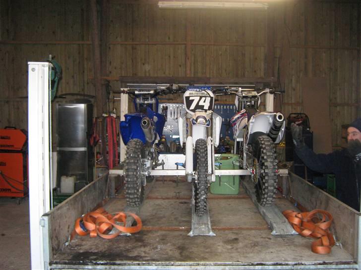 Trailer stativ til 3 stk cross billede 4