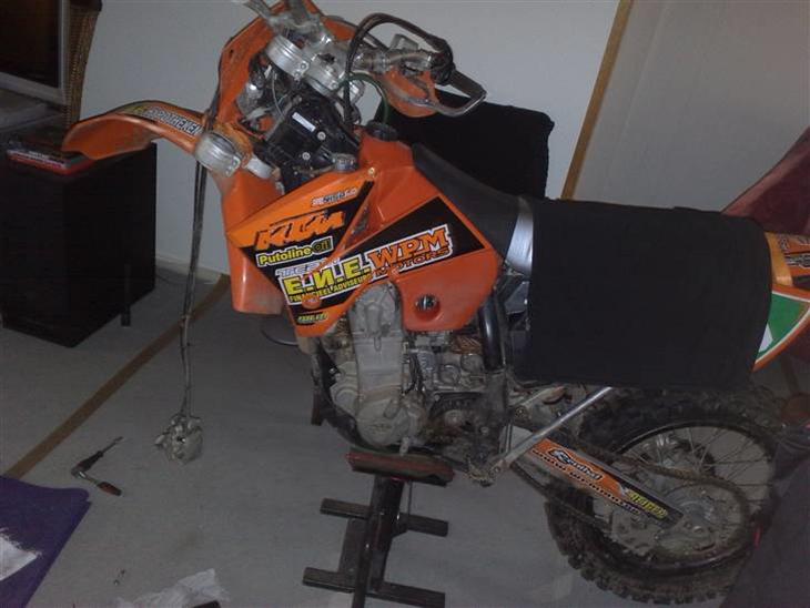 Ktm 450 exc bliver forkælet billede 1