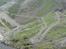 V-Strom på Nordkap 2011 - . . . . . . . . . . . . . . . . . . . . . . . . . . . . . . . . . . . .  Sen eftermiddag. Nu er tågen på Trollstigen flyttet til toppen og nedenunder regner det.