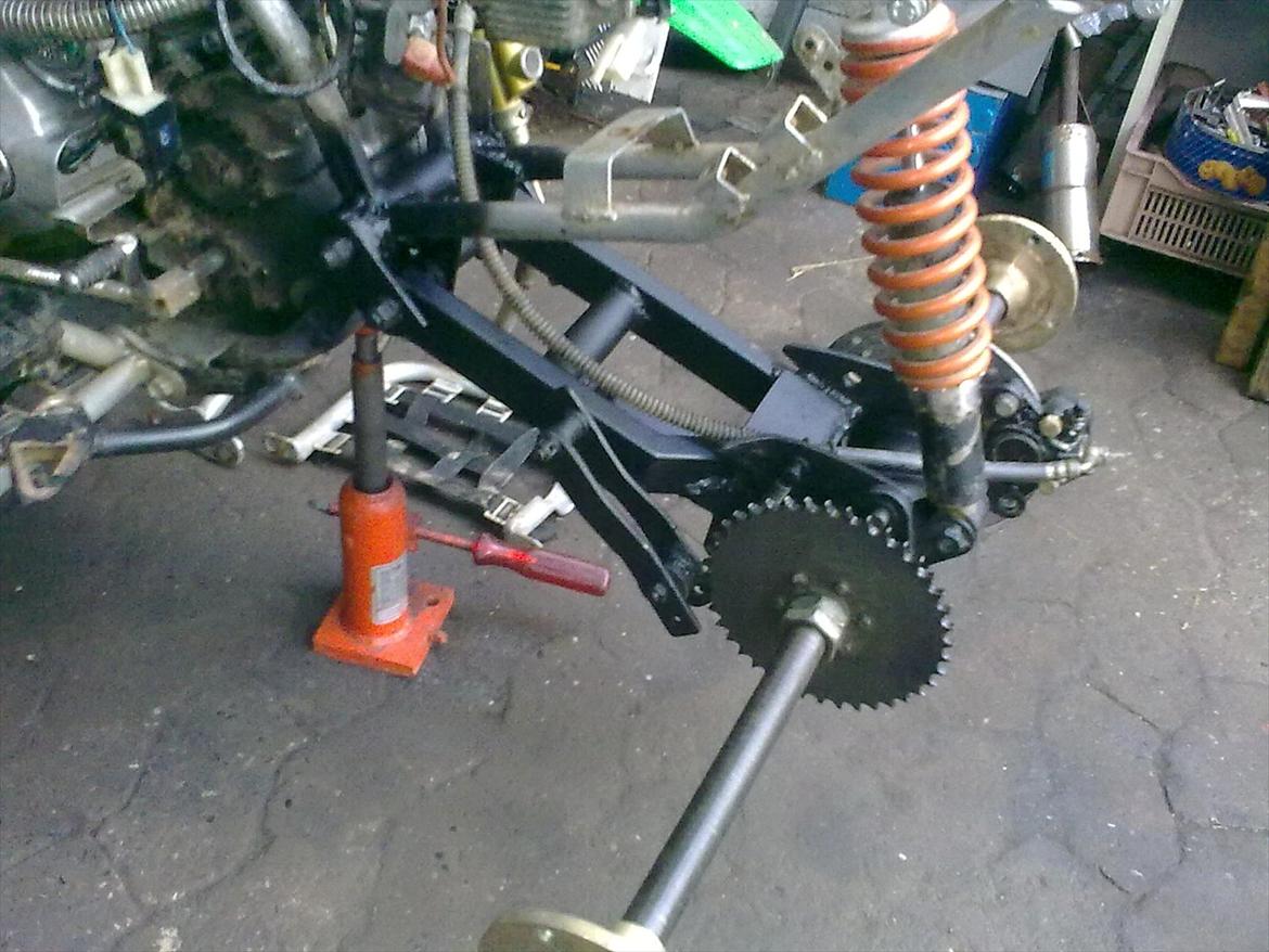 atv projekt fra start til slut - ny costom bygget baggaffel billede 2