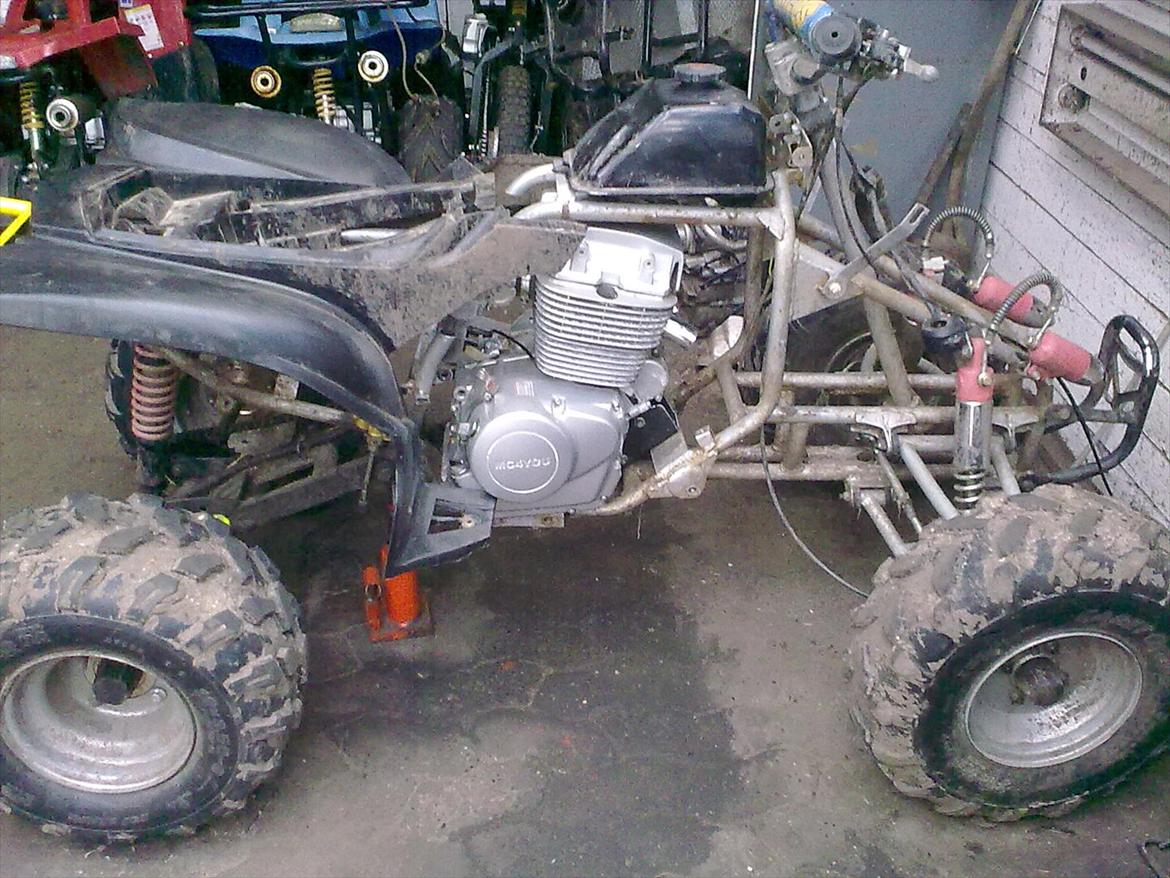 atv projekt fra start til slut - så skal der en 250 ohc motor på billede 5