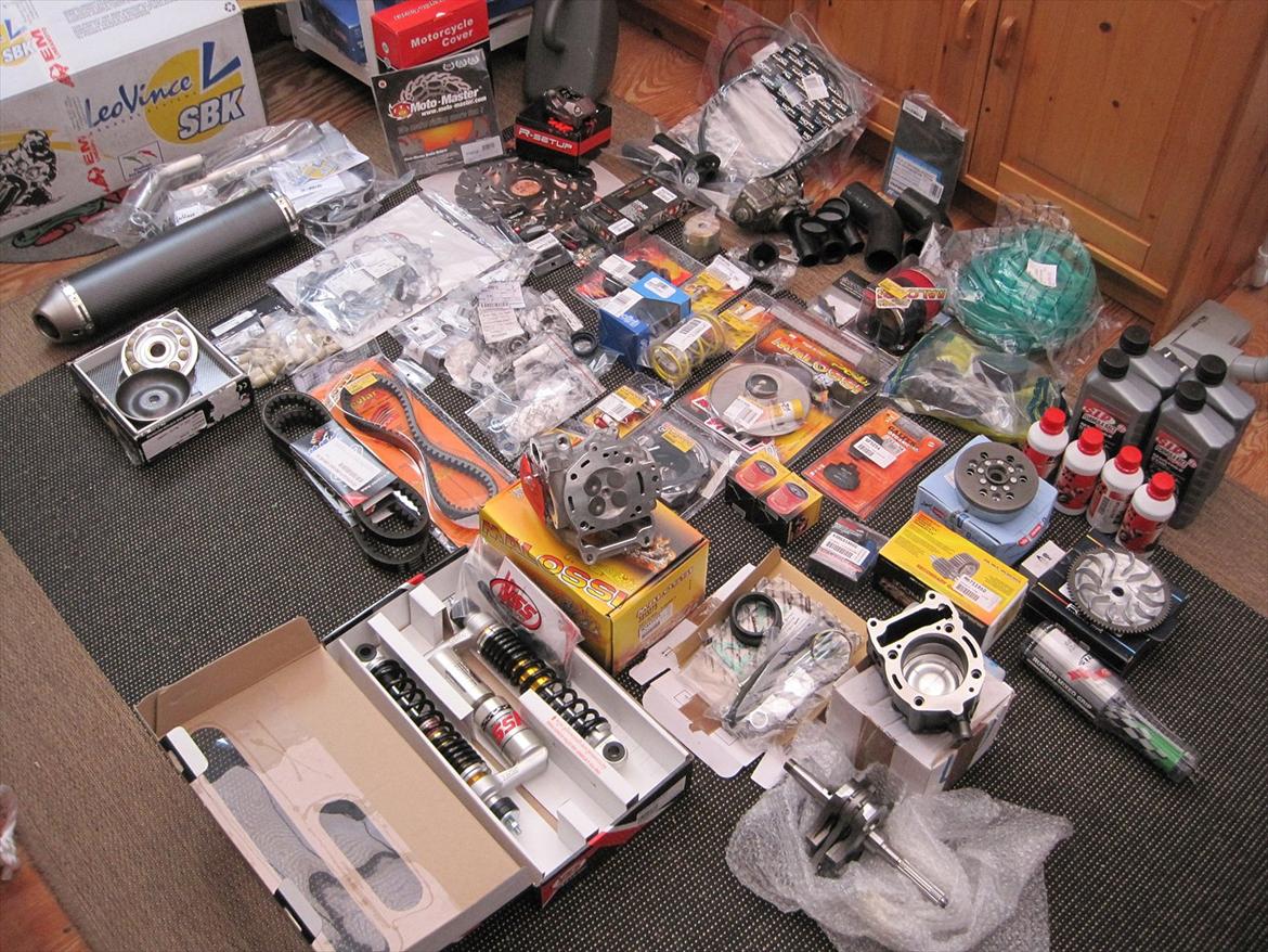 Gilera runner 278cc projekt billede 90