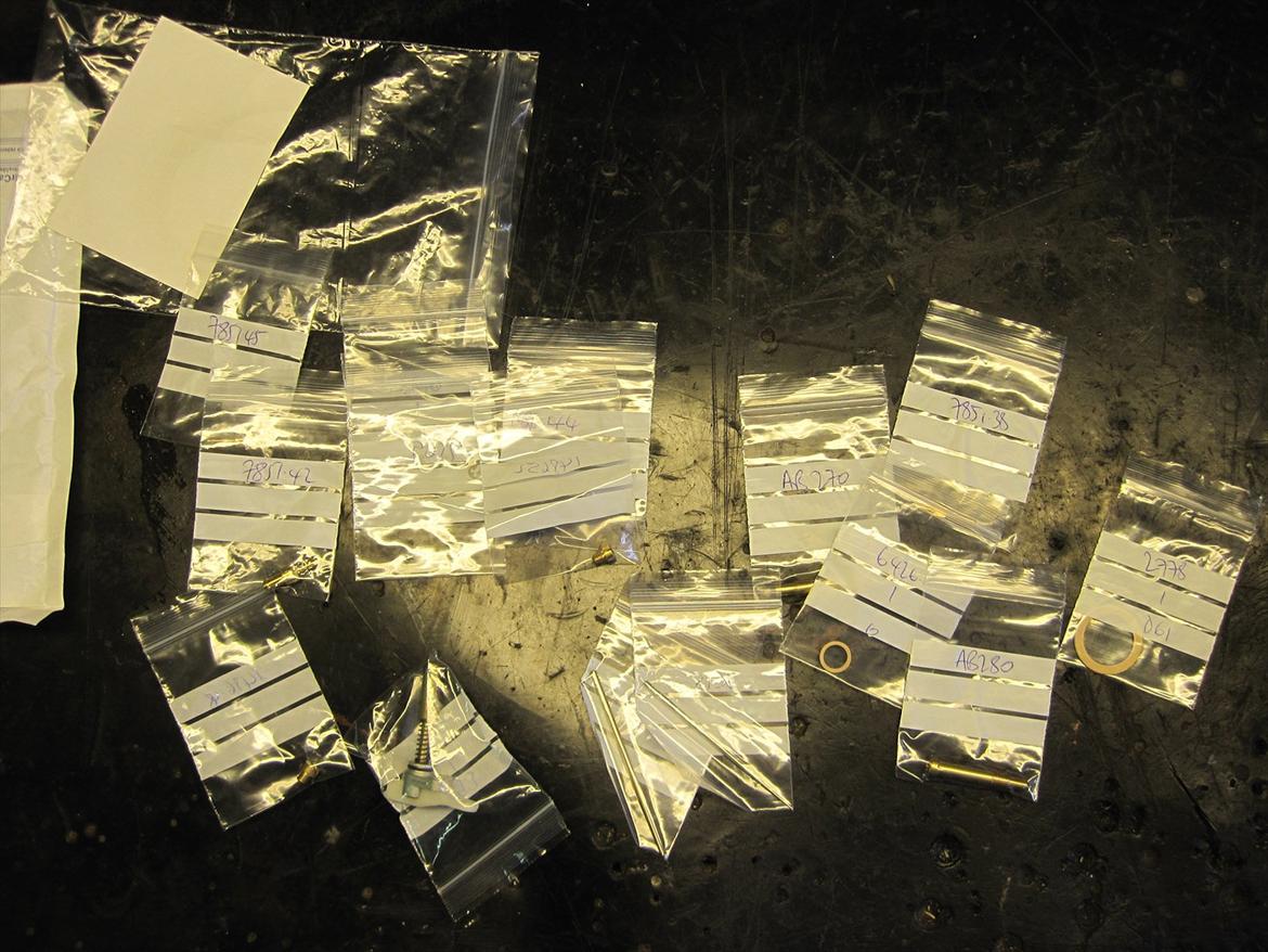 Gilera runner 278cc projekt - Diverse karburator dele til indstilling billede 180