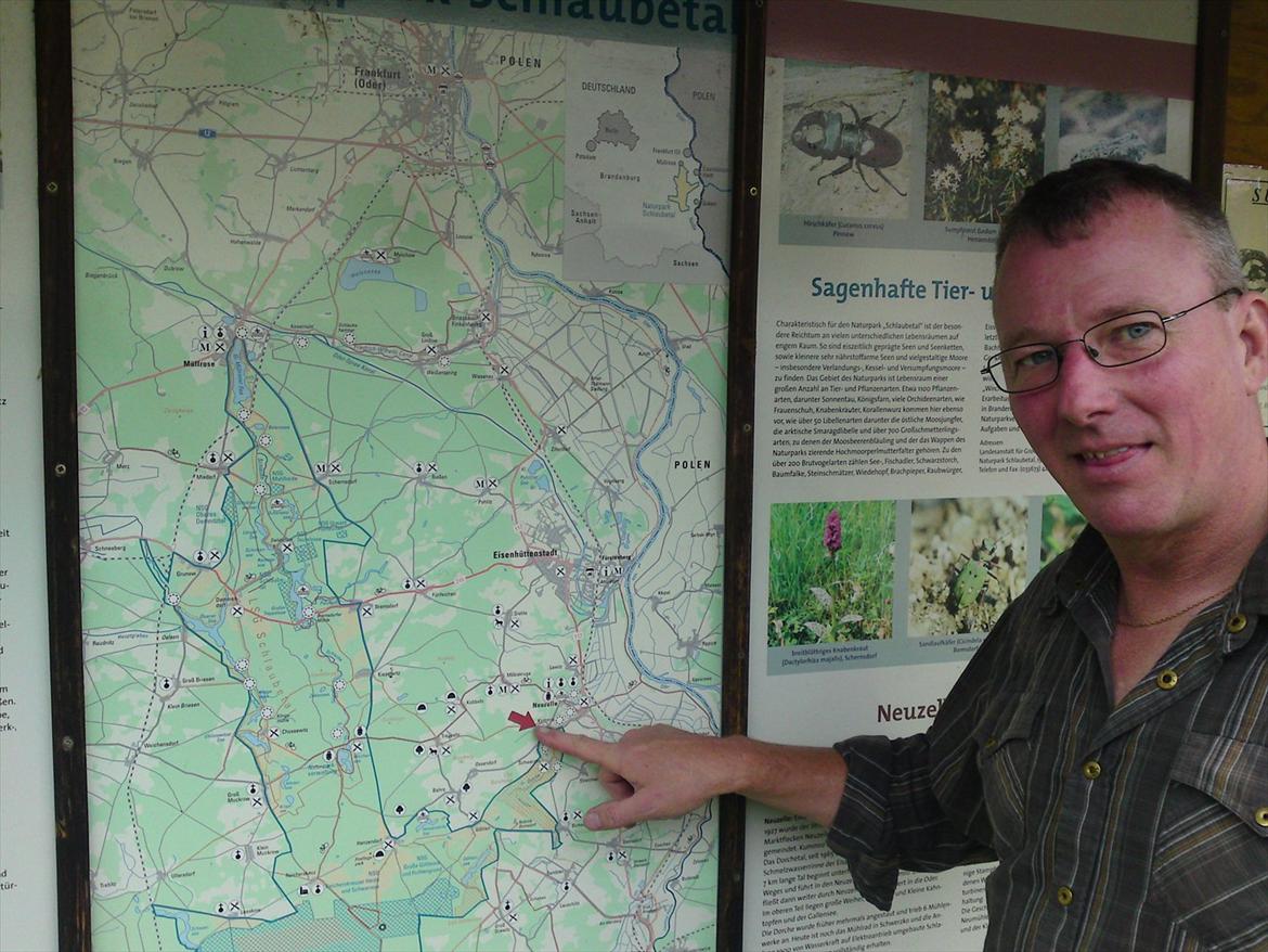 En tur i østlandende - Ankommet til Neuzelle, nær Cottbuss billede 2