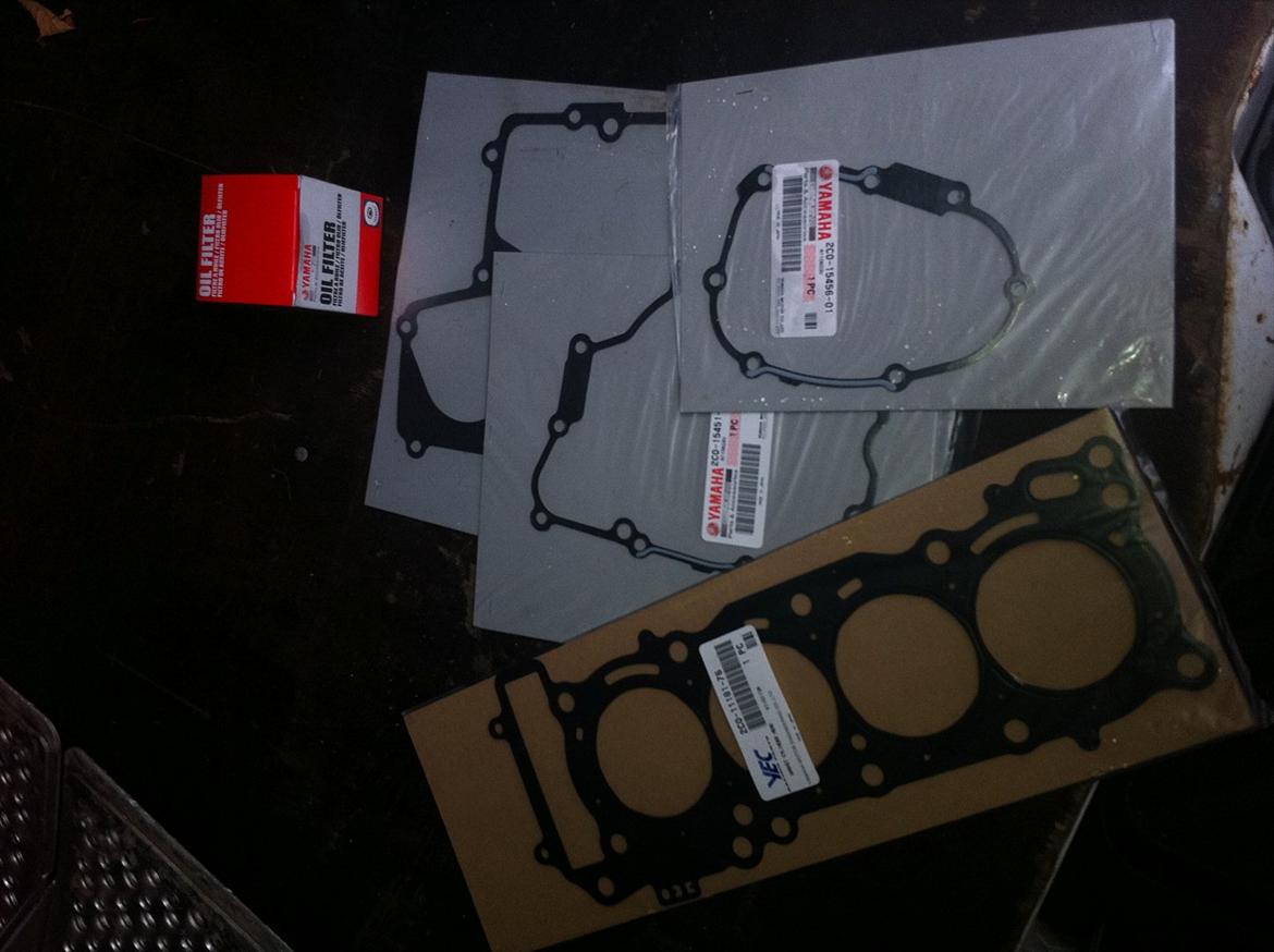 Baneracer vinter projekt - Div. pakninger og oliefilter :) billede 7