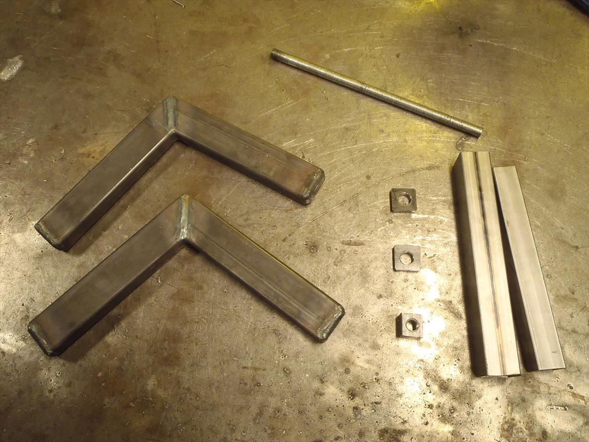 Hjemmelavet MC-lift - Forhjulstrammer billede 12