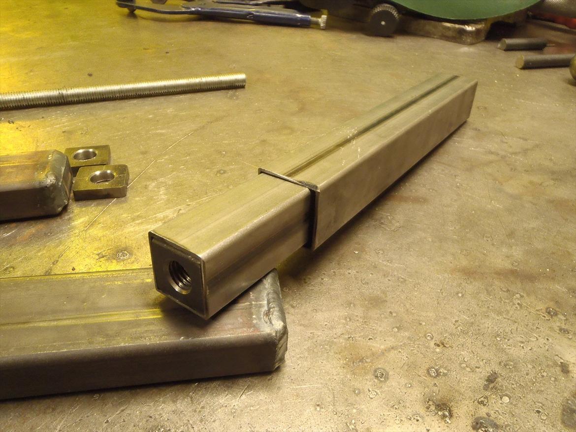 Hjemmelavet MC-lift - Forhjulsstrammer billede 13