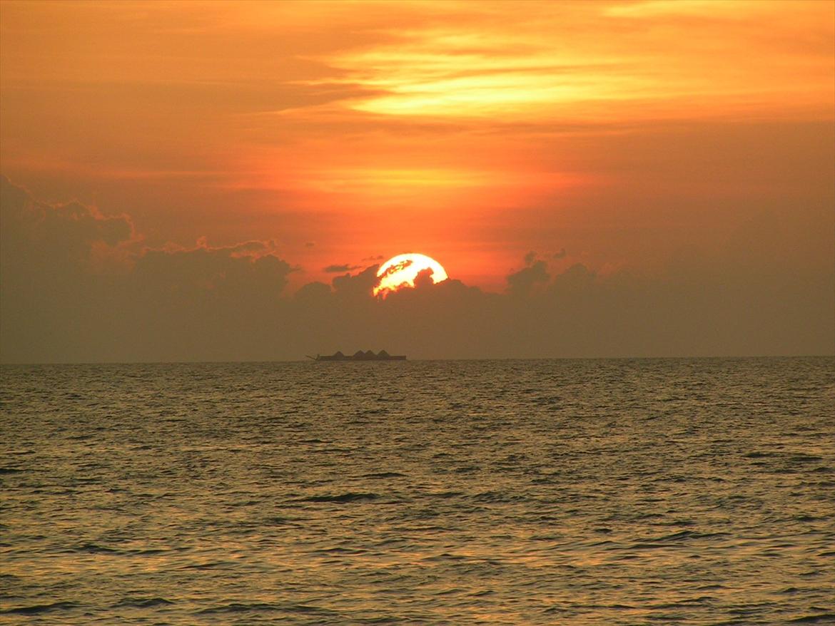Thailand rundt på MC  - Solnedgang over Koh Lanta  billede 41