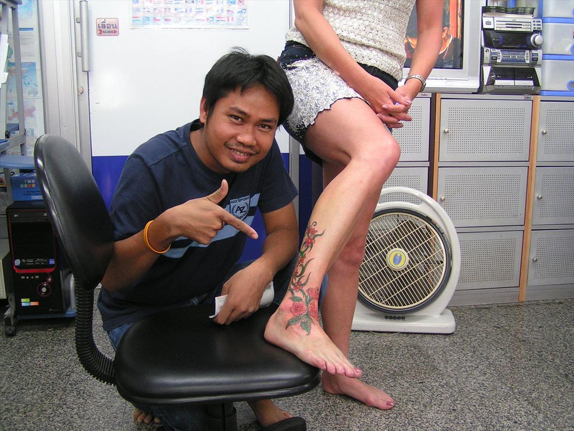 Thailand rundt på MC  - Og han var selv godt tilfreds  billede 92