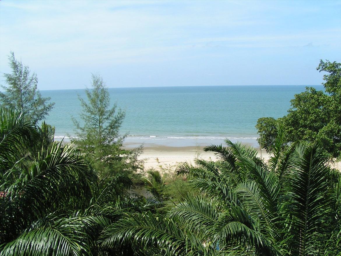 Thailand rundt på MC  - The Big Blue, boede i hytten for 200 bath  billede 123