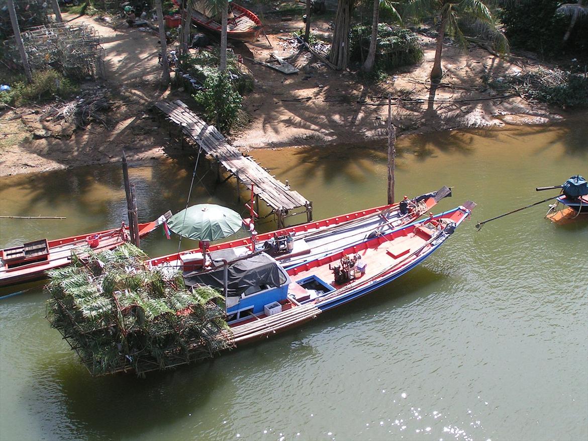 Thailand rundt på MC  - Må være noget hummer fisker  billede 138