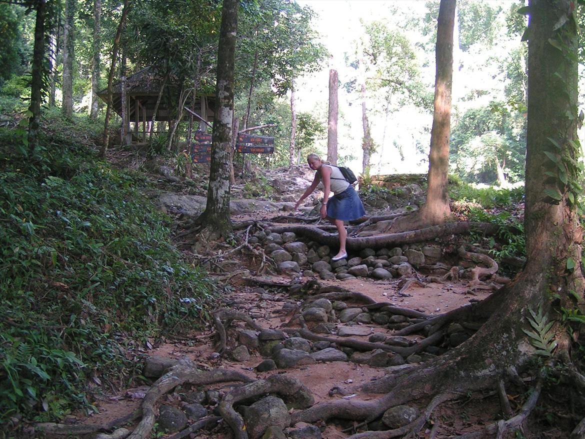 Thailand rundt på MC  - Flere trapper ? billede 156
