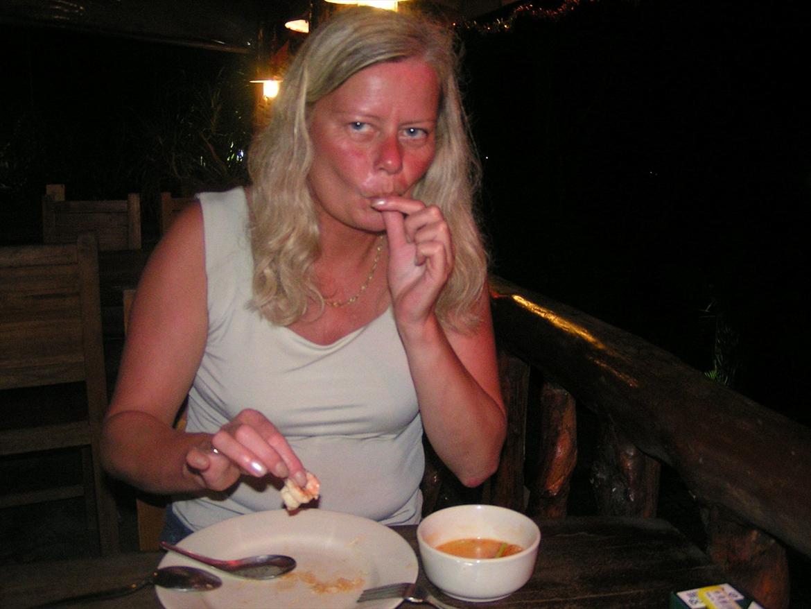 Thailand rundt på MC  - Flod krebs, tror jeg vi kom frem til  billede 184