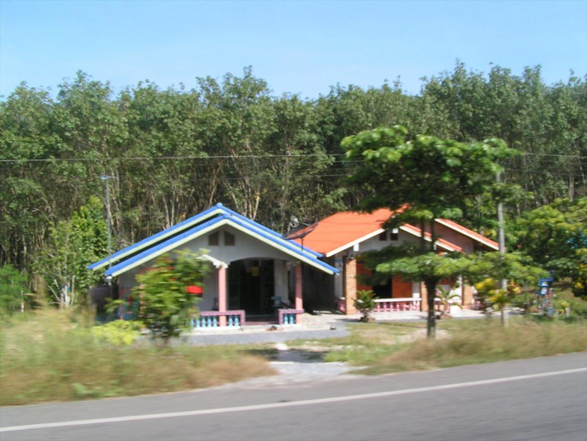 Thailand rundt på MC  - Thai hytter  billede 186