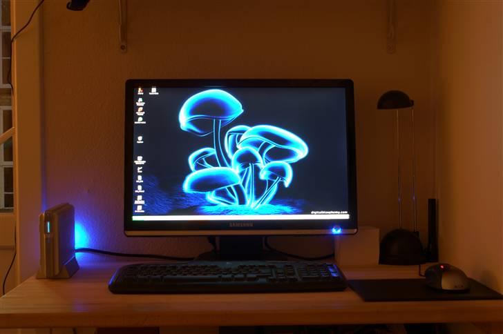 Mit pc setup - Skærm tastatur Hdd mus billede 2