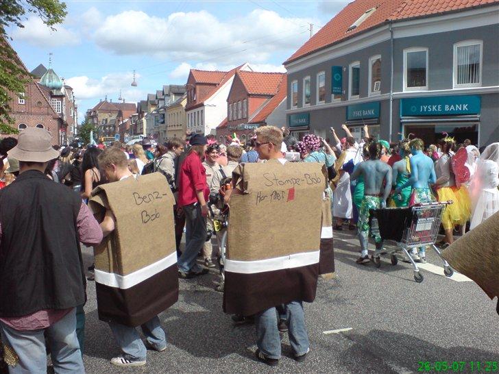 Karneval i Aalborg 2007 - Svampebob firkant :-) billede 10