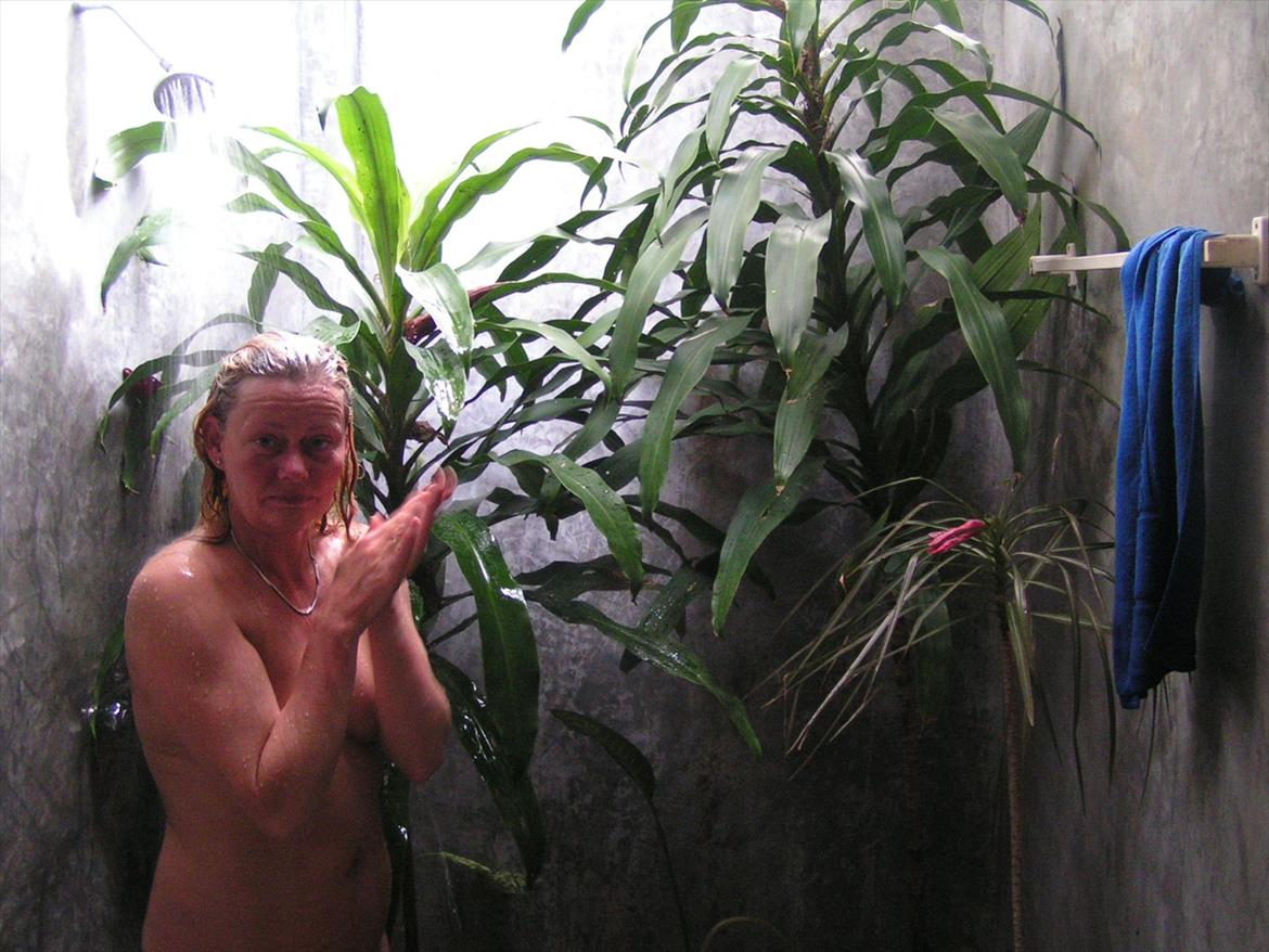 Thailand rundt på MC  - Fed bad igen  billede 241