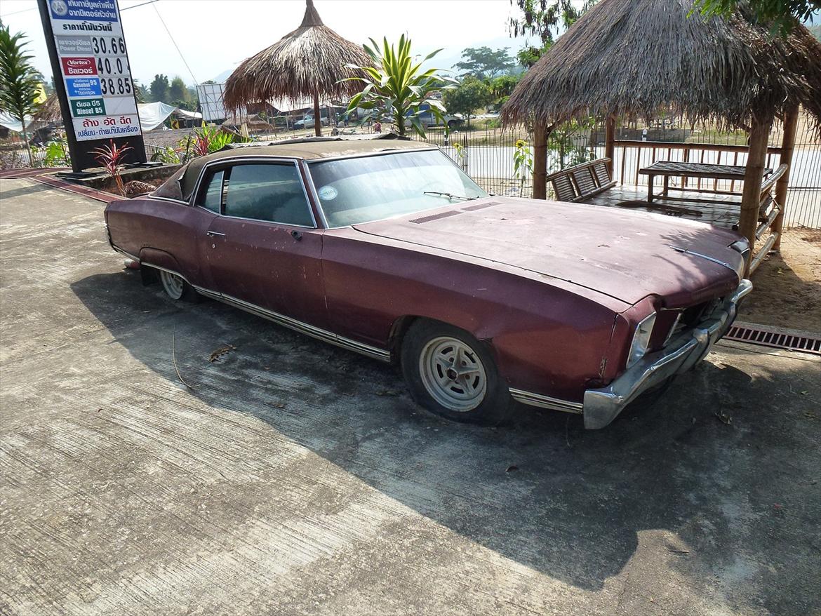 Thailand rundt på MC  - Her var der så lige en der måtte opgive, den holdt bare midt i det hele  billede 302