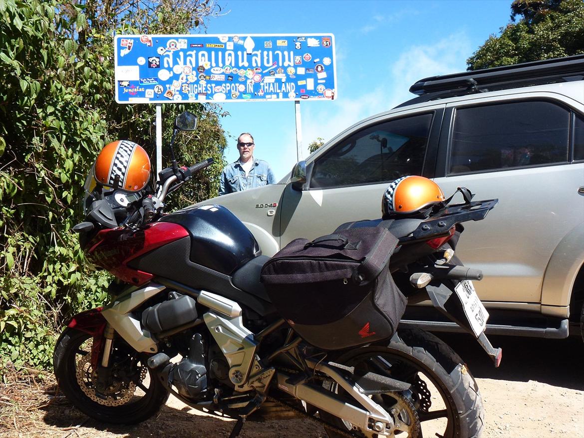 Thailand rundt på MC  - Ok ikke den første biker der har været her  billede 335