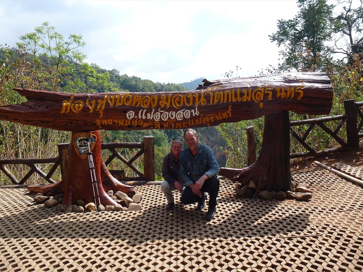 Thailand rundt på MC  - Jeg er her du er her, og hmmmm det skal sku nok passe  billede 360