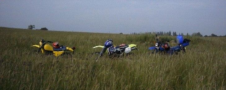 Diverse hygge ture - Suzukia DR 250 Off roaderMin er bagerst og blå !!
Hygge tur...  
 billede 7
