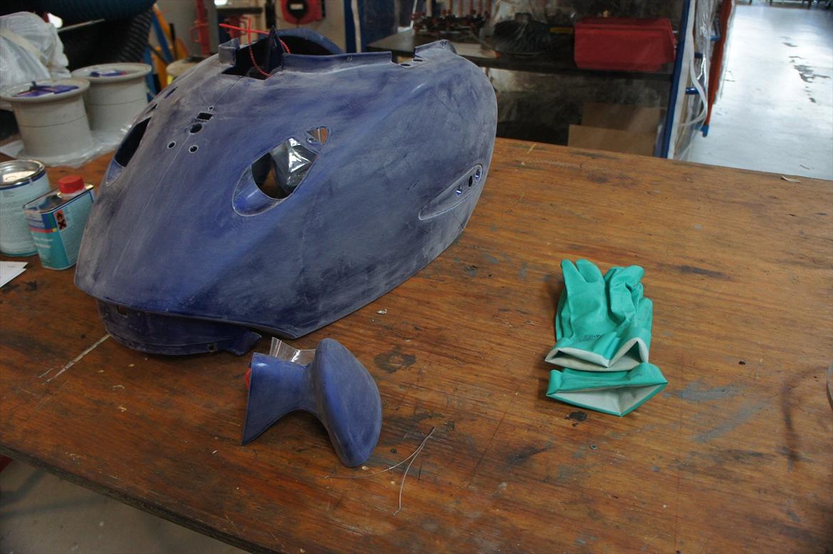 Aprilia Habana 125ccm - retrofit - Så er der blevet slebet skjolde ned! billede 55