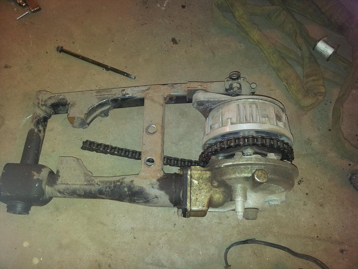 Gokart Honda VT500 - Gamle kardanled - Noget i kan bruge? så kom og hent det..  billede 4