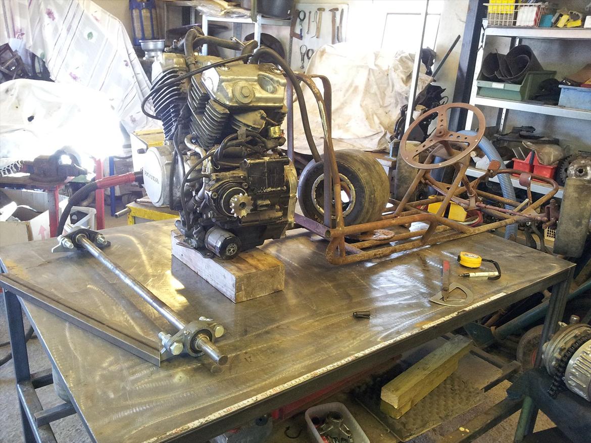 Gokart Honda VT500 - Den skal være der, og sådan blev det!
 billede 8