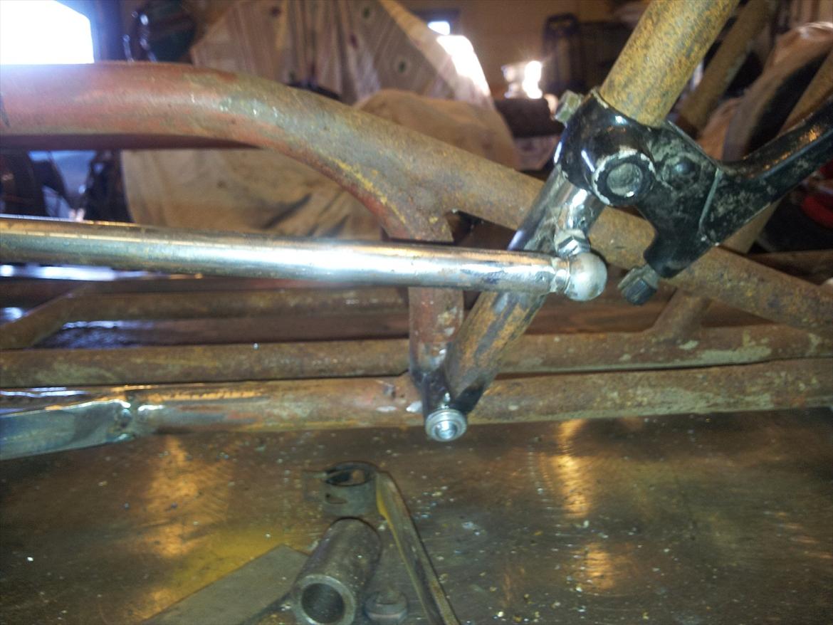 Gokart Honda VT500 - Første gear-arm. billede 17