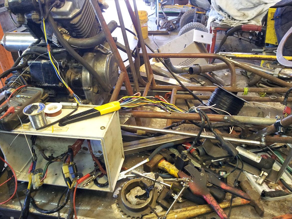 Gokart Honda VT500 billede 30