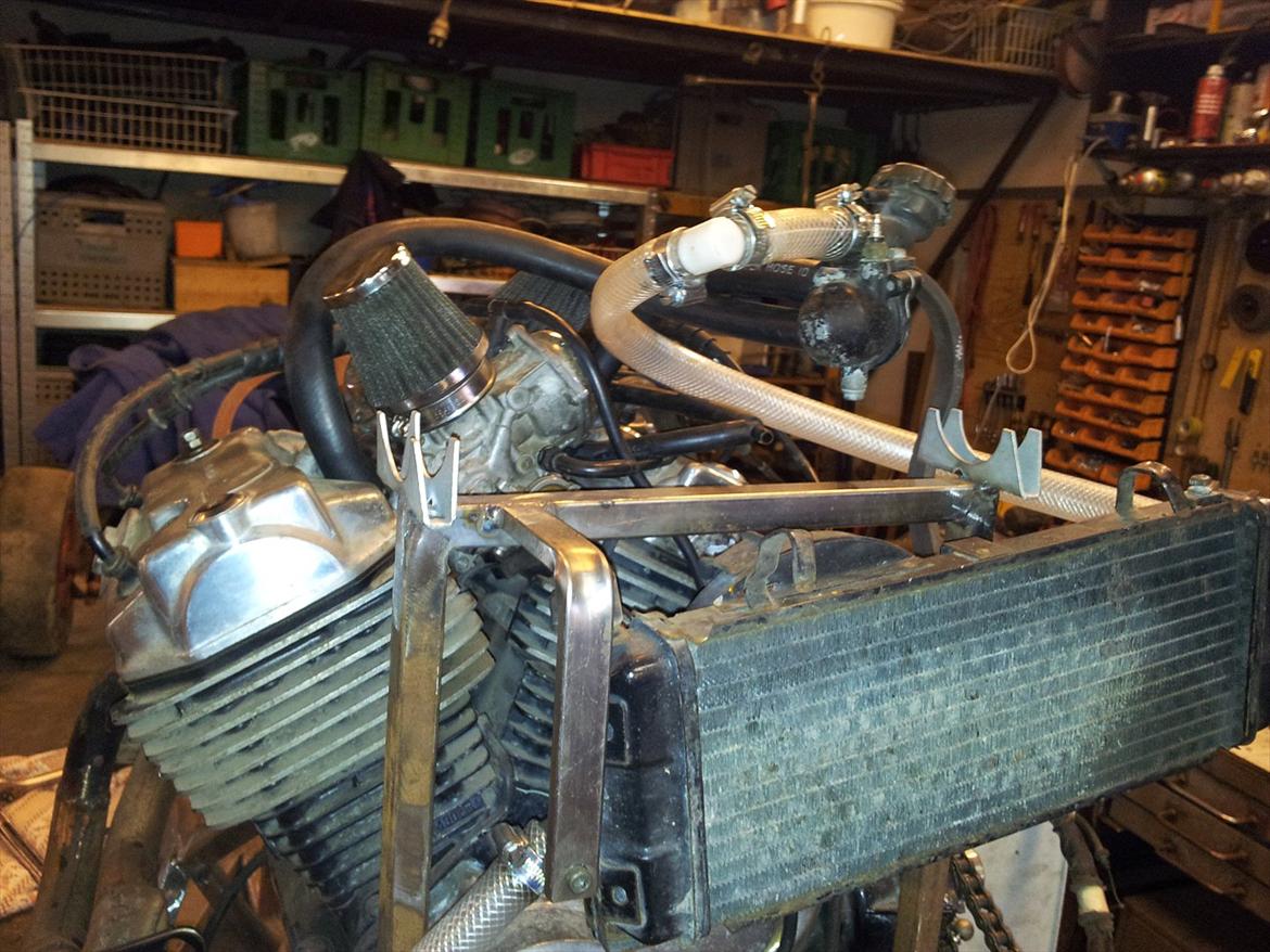 Gokart Honda VT500 - Snart klar til første prøvetur..  billede 48