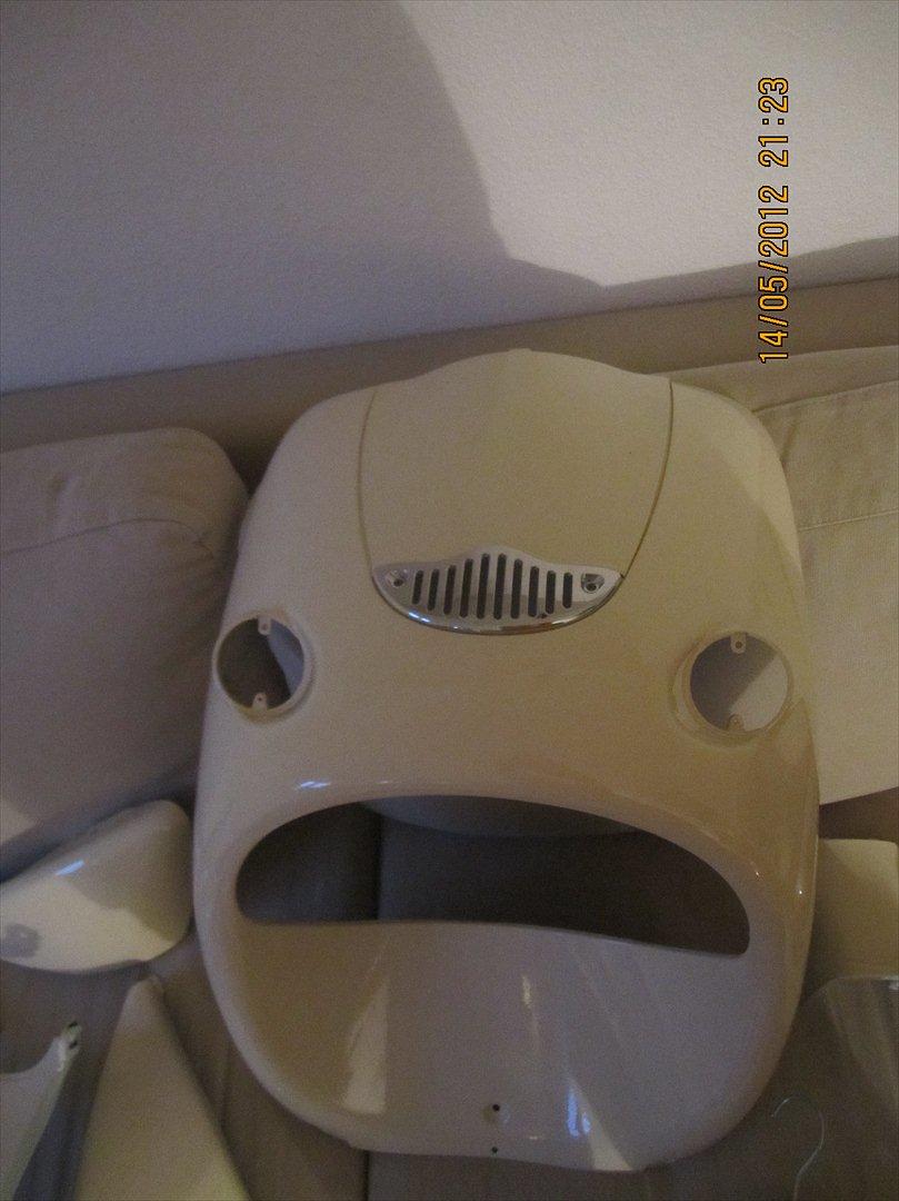 Aprilia Habana 125ccm - retrofit - Har ændret fronten lidt, custom fronten er noget pænere.. billede 62