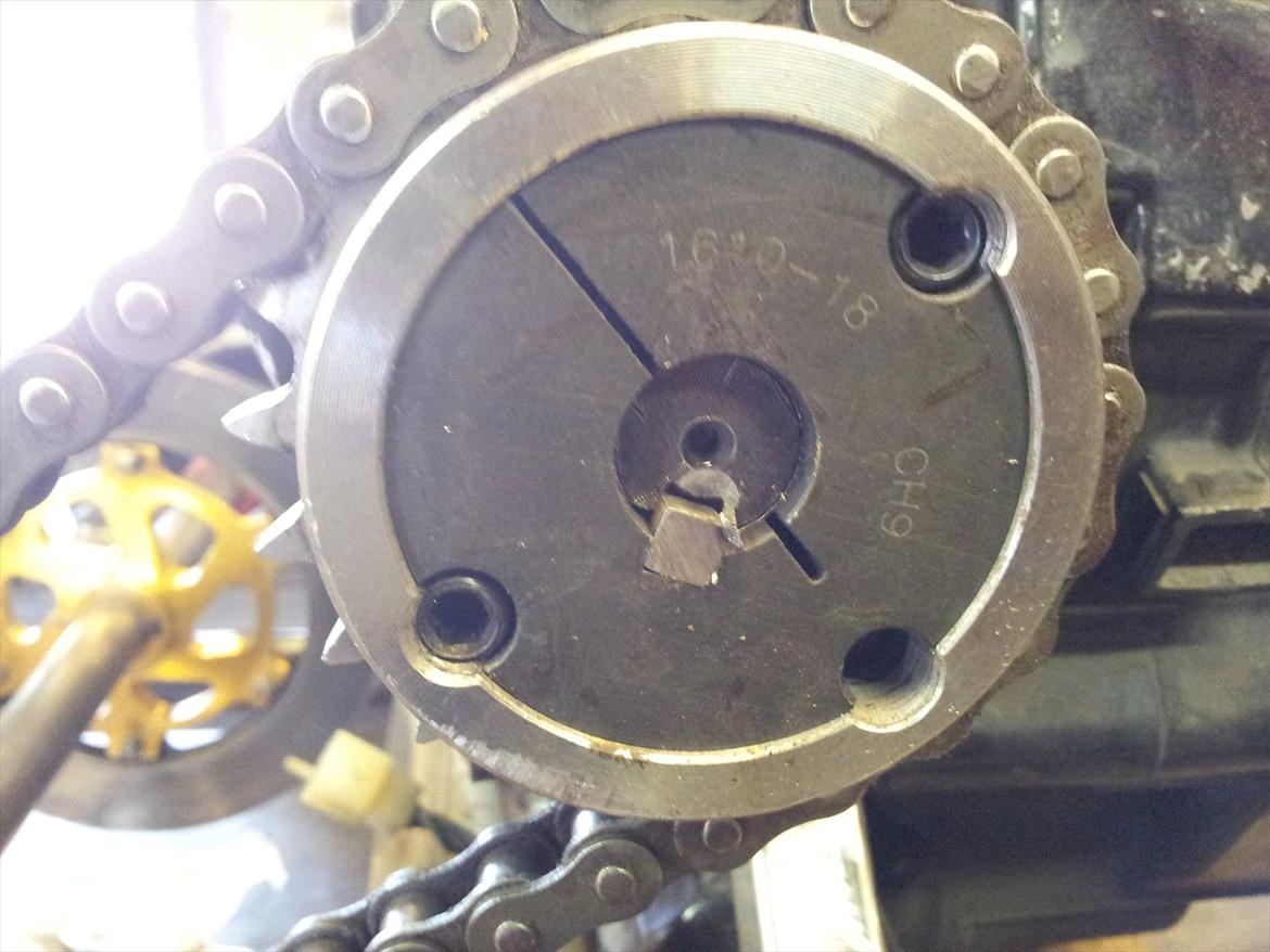 Gokart Honda VT500 - Fortandhjul 22 tands med en taberlock 1610 -ø18 med 6 mm not billede 81