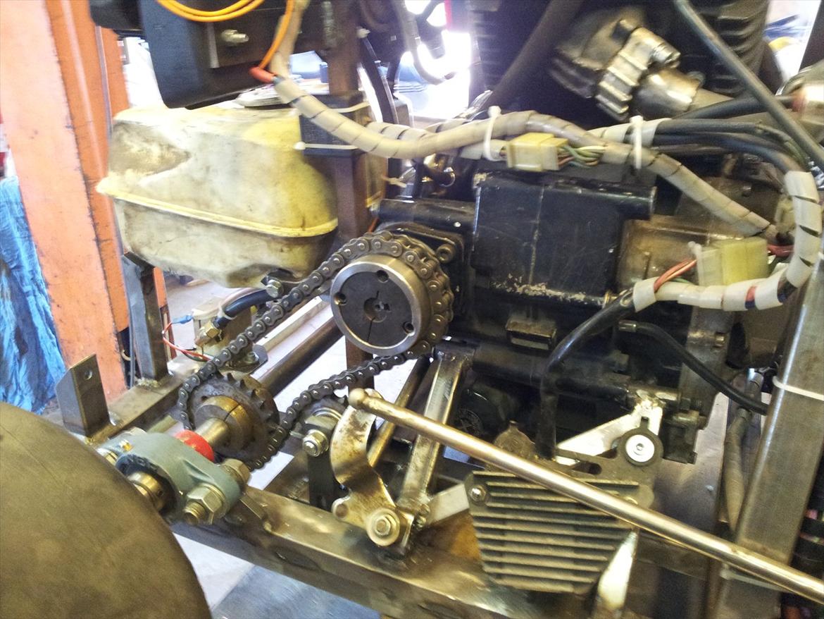 Gokart Honda VT500 - Gearing 1:1 - Det gik stærkt.. meget stærkt..  billede 87