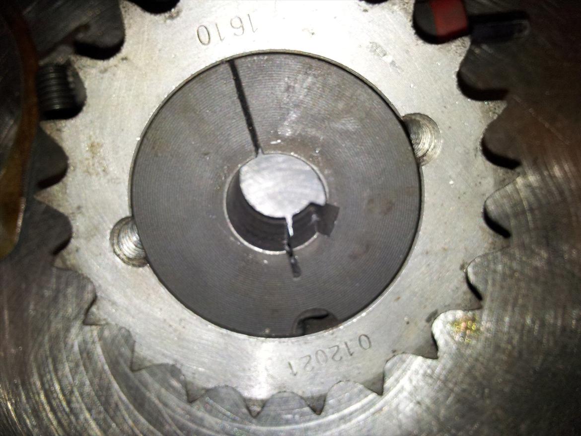 Gokart Honda VT500 - Der var ca 0,7 mm slid hele vejen rundt på taberlocken billede 92