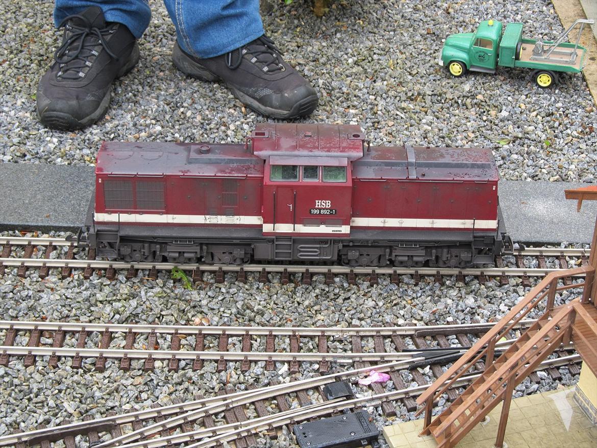 LGB tog i haven. Anderledes hobby. billede 36
